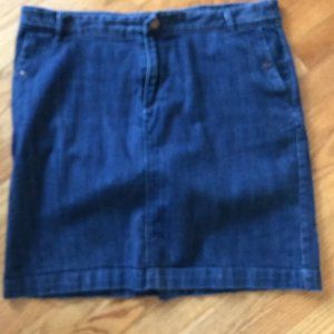 MERONA blue denim skirt sz 14